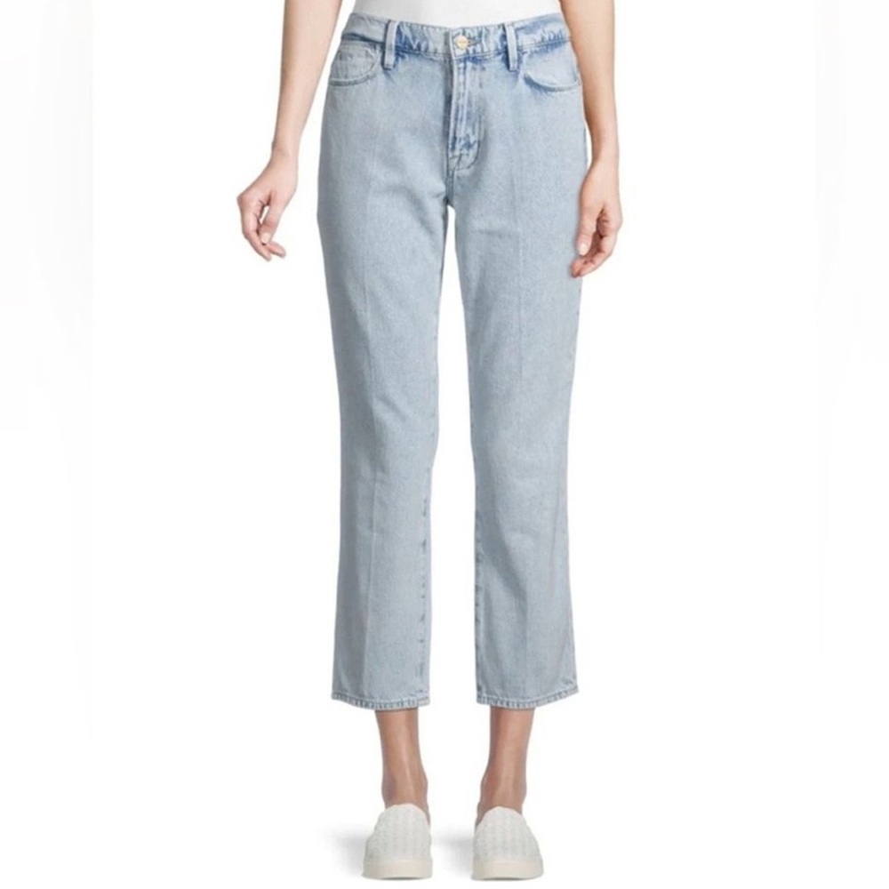 Frame Denim Le High Straight in Whisper (Light wash) Size 23 LIKE NEW